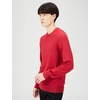 Amazon Essentials Men’s Cable Knit Long-Sleeve Crewneck Sweater, 100% Cotton, Big & Tall Options Available(Red)