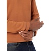 Amazon Essentials Men’s Cable Knit Long-Sleeve Crewneck Sweater, 100% Cotton, Big & Tall Options Available(Rust)