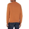 Amazon Essentials Men’s Cable Knit Long-Sleeve Crewneck Sweater, 100% Cotton, Big & Tall Options Available(Rust)