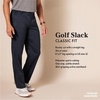 Amazon Essentials Men’s Classic-Fit Moisture-Wicking Stretch Golf Pants with Active Waistband (Available in Big & Tall)(Navy)