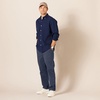 Amazon Essentials Men’s Classic-Fit Wrinkle-Resistant Flat-Front Stretch Chino Pant(Navy)