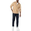 Amazon Essentials Men’s Full-Zip Cotton Sweater(Camel Heather)