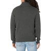 Amazon Essentials Men’s Full-Zip Cotton Sweater(Charcoal Heather)