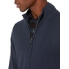 Amazon Essentials Men’s Full-Zip Cotton Sweater(Navy)