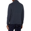 Amazon Essentials Men’s Full-Zip Cotton Sweater(Navy)