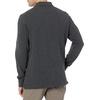 Amazon Essentials Men’s Long-Sleeve Pique Polo Shirt(Charcoal Heather)