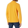 Amazon Essentials Men’s Long-Sleeve Pique Polo Shirt(Dark Yellow)