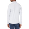 Amazon Essentials Men’s Long-Sleeve Pique Polo Shirt(Light Blue)