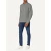 Amazon Essentials Men’s Long-Sleeve Pique Polo Shirt(Medium Grey Heather)