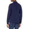 Amazon Essentials Men’s Long-Sleeve Pique Polo Shirt(Navy)
