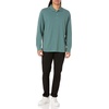 Amazon Essentials Men’s Long-Sleeve Pique Polo Shirt(Sage Green)