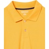 Amazon Essentials Men’s Long-Sleeve Pique Polo Shirt(Sunflower)
