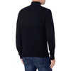 Amazon Essentials Men’s Long-Sleeve Soft Touch Rib Quarter-Zip Sweater(Black)