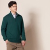 Amazon Essentials Men’s Long-Sleeve Soft Touch Rib Quarter-Zip Sweater(Forest Green)
