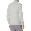 Amazon Essentials Men’s Long-Sleeve Soft Touch Rib Quarter-Zip Sweater(Light Grey)