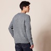 Amazon Essentials Men’s Long-Sleeve Soft Touch Sweater(Charcoal Marl)