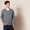 Amazon Essentials Men’s Long-Sleeve Soft Touch Sweater(Charcoal Marl)