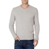 Amazon Essentials Men’s Long-Sleeve Soft Touch Sweater(Light Grey)