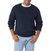 Amazon Essentials Men’s Long-Sleeve Soft Touch Sweater(Navy)