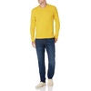 Amazon Essentials Men’s Long-Sleeve Soft Touch Sweater(Yellow)