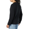 Amazon Essentials Men’s Long-Sleeve Soft Touch Waffle Stitch Crewneck Sweater(Black)