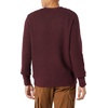 Amazon Essentials Men’s Long-Sleeve Soft Touch Waffle Stitch Crewneck Sweater(Burgundy)