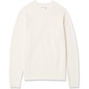 Amazon Essentials Men’s Long-Sleeve Soft Touch Waffle Stitch Crewneck Sweater(Ivory)