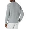 Amazon Essentials Men’s Long-Sleeve Soft Touch Waffle Stitch Crewneck Sweater(Light Grey Heather)