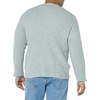 Amazon Essentials Men’s Long-Sleeve Soft Touch Waffle Stitch Crewneck Sweater(Light Grey Heather)