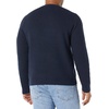 Amazon Essentials Men’s Long-Sleeve Soft Touch Waffle Stitch Crewneck Sweater(Navy)