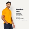 Amazon Essentials Men’s Moisture Wicking Golf Polo Shirt, Short Sleeve, Slim-Fit, Quick-Dry, Active Wear(Apricot Orange)
