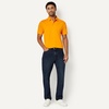 Amazon Essentials Men’s Moisture Wicking Golf Polo Shirt, Short Sleeve, Slim-Fit, Quick-Dry, Active Wear(Apricot Orange)
