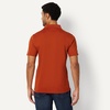 Amazon Essentials Men’s Moisture Wicking Golf Polo Shirt, Short Sleeve, Slim-Fit, Quick-Dry, Active Wear(Brick Red)