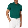 Amazon Essentials Men’s Moisture Wicking Golf Polo Shirt, Short Sleeve, Slim-Fit, Quick-Dry, Active Wear(Forest Green)