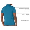 Amazon Essentials Men’s Moisture Wicking Golf Polo Shirt, Short Sleeve, Slim-Fit, Quick-Dry, Active Wear(Ink Blue)