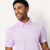 Amazon Essentials Men’s Moisture Wicking Golf Polo Shirt, Short Sleeve, Slim-Fit, Quick-Dry, Active Wear(Lavender)