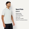 Amazon Essentials Men’s Moisture Wicking Golf Polo Shirt, Short Sleeve, Slim-Fit, Quick-Dry, Active Wear(Light Sage Green)