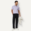 Amazon Essentials Men’s Moisture Wicking Golf Polo Shirt, Short Sleeve, Slim-Fit, Quick-Dry, Active Wear(Lilac)