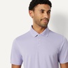 Amazon Essentials Men’s Moisture Wicking Golf Polo Shirt, Short Sleeve, Slim-Fit, Quick-Dry, Active Wear(Lilac)