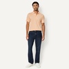 Amazon Essentials Men’s Moisture Wicking Golf Polo Shirt, Short Sleeve, Slim-Fit, Quick-Dry, Active Wear(Pale Peach)