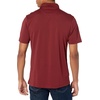 Amazon Essentials Men’s Moisture Wicking Golf Polo Shirt, Short Sleeve, Slim-Fit, Quick-Dry, Active Wear(Port)
