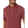 Amazon Essentials Men’s Moisture Wicking Golf Polo Shirt, Short Sleeve, Slim-Fit, Quick-Dry, Active Wear(Port Stripe)