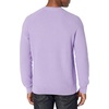 Amazon Essentials Men’s Oversized Crewneck Sweater, Textured, Loose Fit(Lavender)