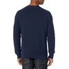 Amazon Essentials Men’s Oversized Crewneck Sweater, Textured, Loose Fit(Navy)