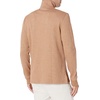 Amazon Essentials Men’s Quarter-Zip French Rib Mock Neck Sweater, Casual Wear(Camel Heather)