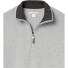 Amazon Essentials Men’s Quarter-Zip French Rib Mock Neck Sweater, Casual Wear(Light Grey Heather)