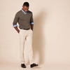 Amazon Essentials Men’s Regular Fit Cotton V-Neck Pullover Sweater (Available in Big & Tall)(Brown Heather)