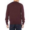 Amazon Essentials Men’s Regular Fit Cotton V-Neck Pullover Sweater (Available in Big & Tall)(Burgundy Argyle)