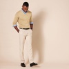 Amazon Essentials Men’s Regular Fit Cotton V-Neck Pullover Sweater (Available in Big & Tall)(Camel Heather)