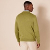 Amazon Essentials Men’s Regular Fit Cotton V-Neck Pullover Sweater (Available in Big & Tall)(Golden Olive)